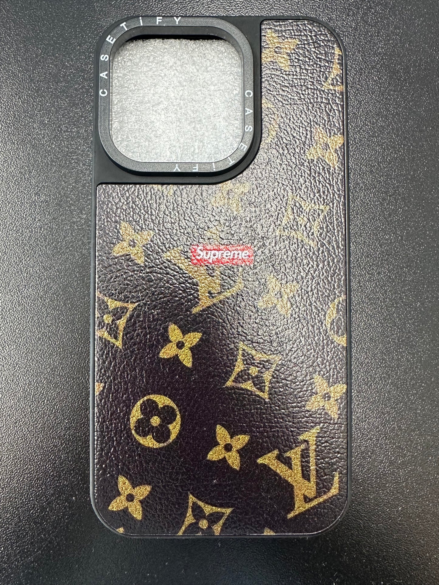 Supreme brown case for iPhone 14 Pro