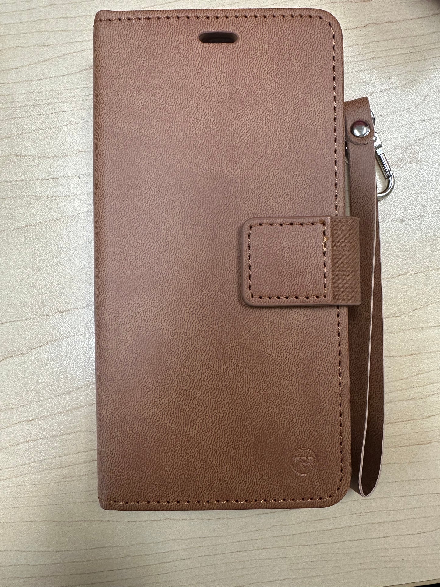 Roar brown leather wallet case iPhone X/XS