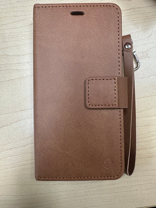 Roar brown leather wallet case iPhone X/XS