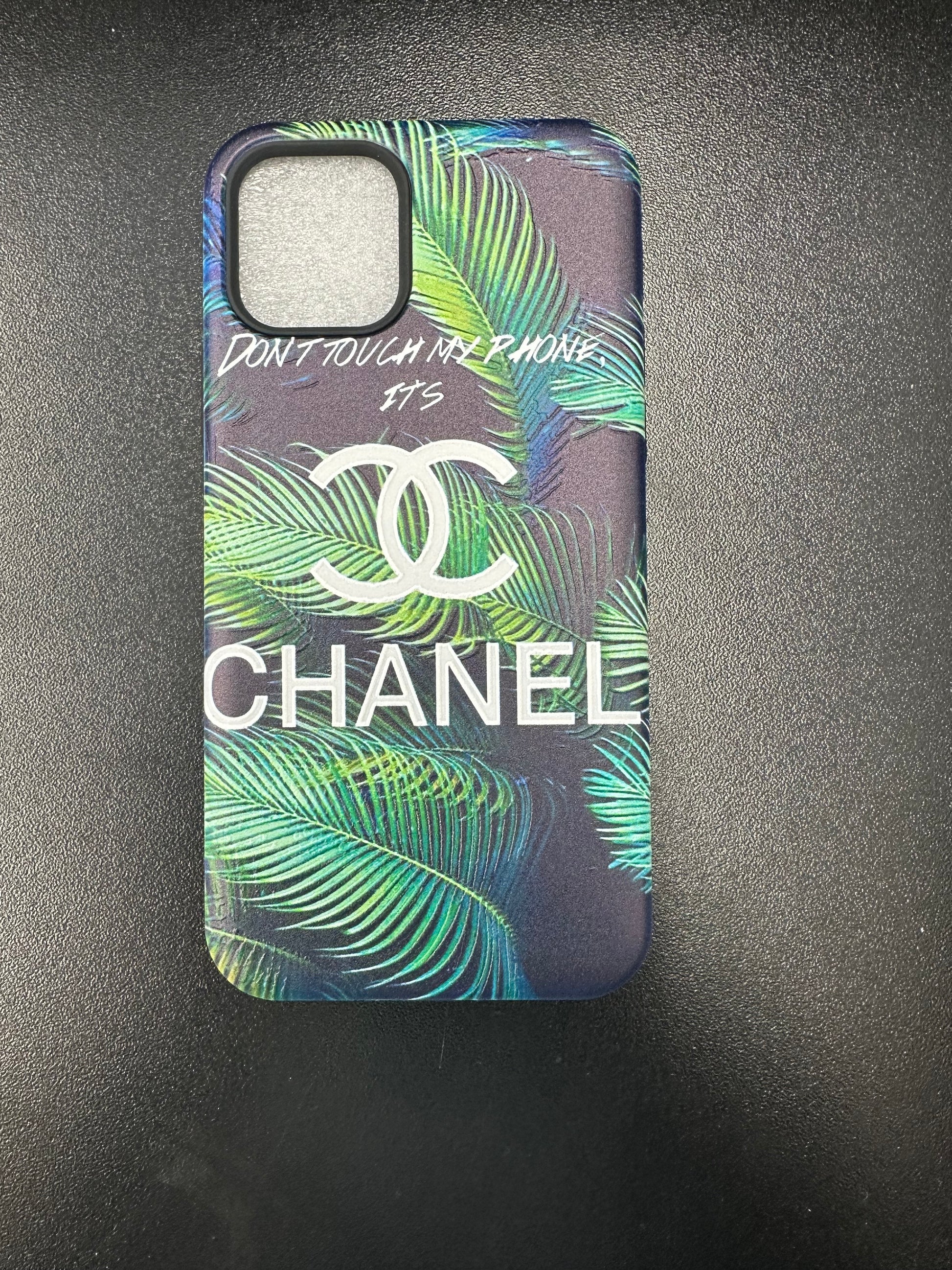 Chanel tropical palm leaves case for iPhone 11 Pro