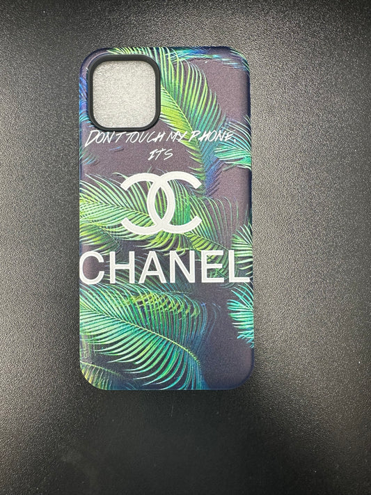 Chanel tropical palm leaves case for iPhone 11 Pro