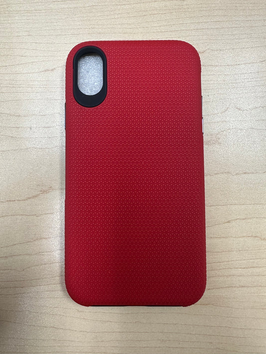 Stylish red dotted case for iPhone XR