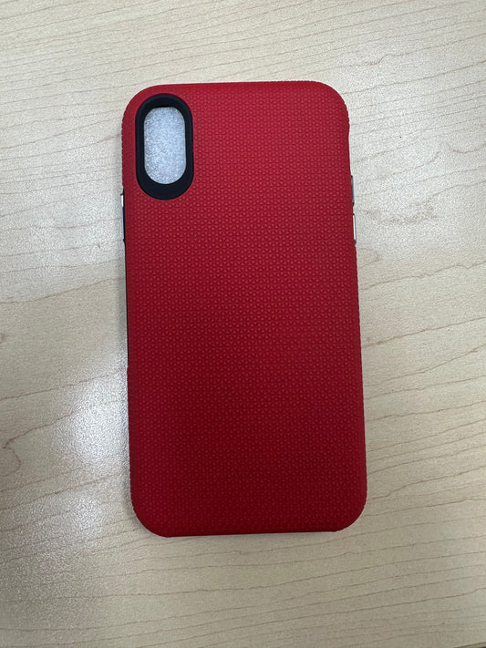 Red dotted case for iPhone XS