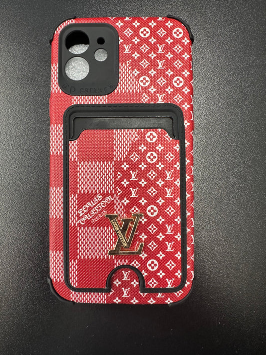 Louis Vuitton red case for iPhone 12